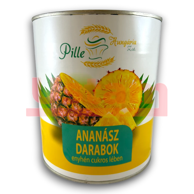 Pille - Ananász Darabok - 3000 g