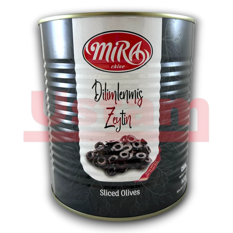 Mira - Szeletelt Fekete Olivabogyó - 2900 gr