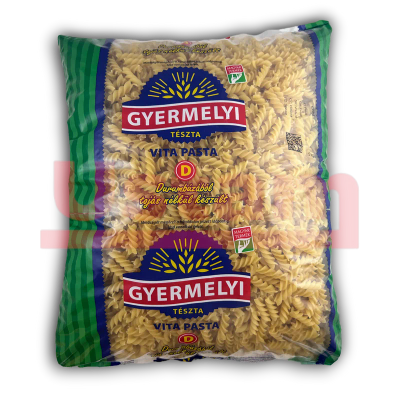 Gyermelyi - Durum Orsó Tészta - 5 kg