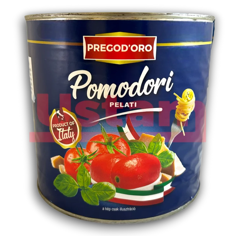 Pregod'oro - Hámozott Paradicsom - 2500 g