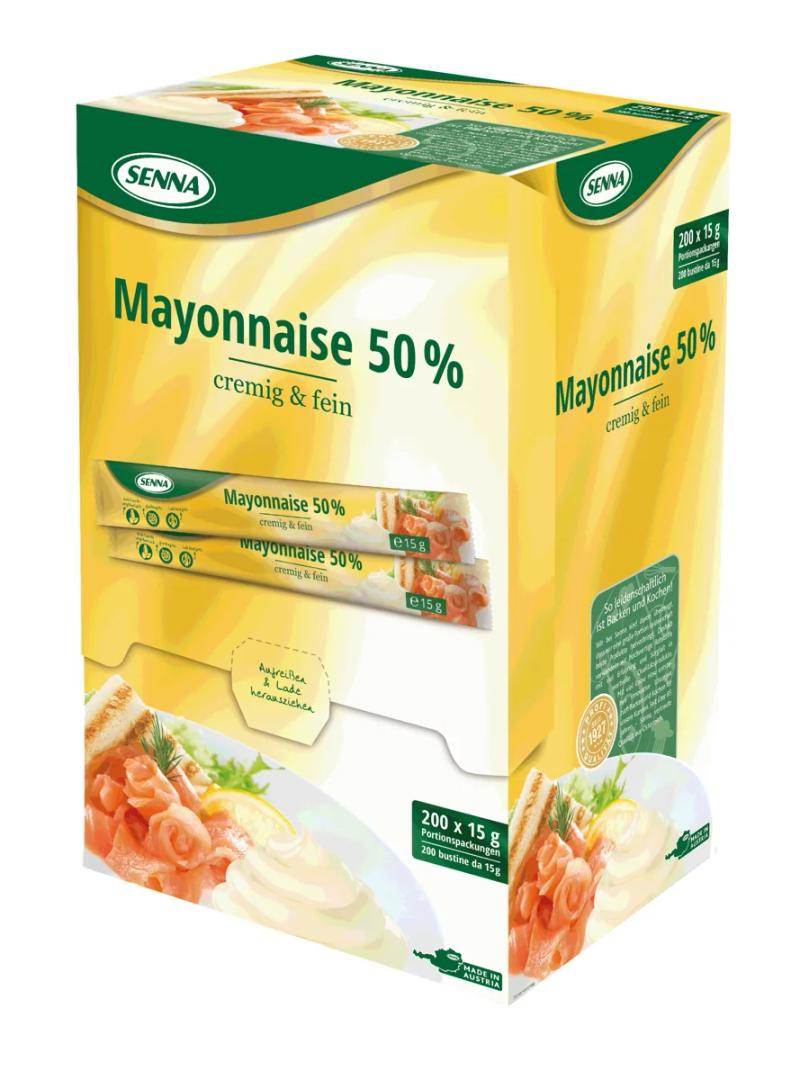 Senna - Mini Majonéz 50% - 200 x 15 g