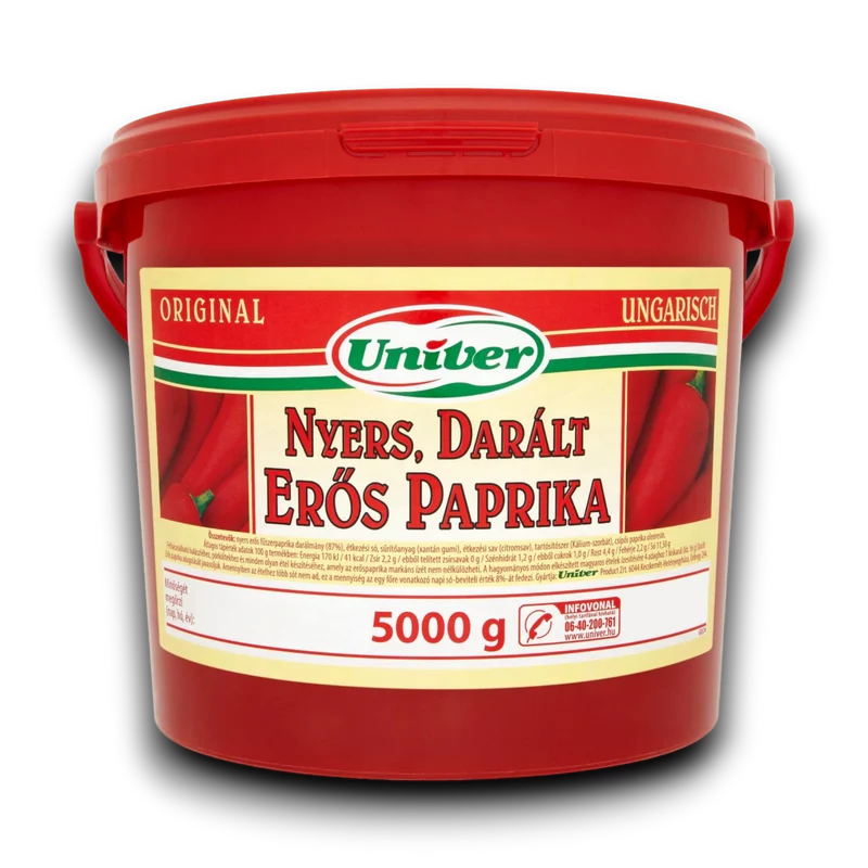Univer Erős Pista Darált Csípős Paprika 5 kg