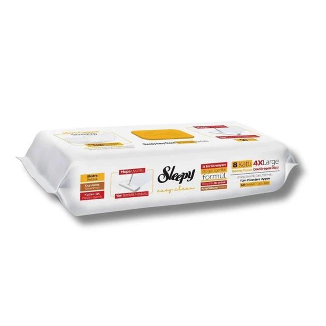 Sleepy mop- Felmosókendő szappan adalékkal , 50 db