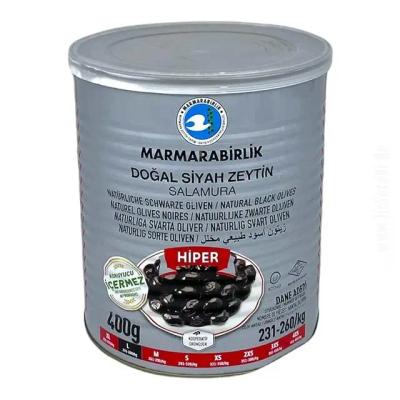 Marmarabirlik Magos fekete olívabogyó 400g - L méret