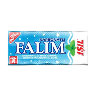 Falim Isil - Cukor mentes Menta Ízű Rágógumi - 5db