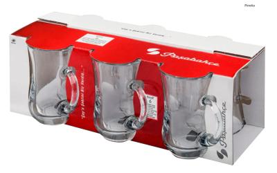 Pasabahce Török teás üveg pohár -Keyif- 6db 145ml