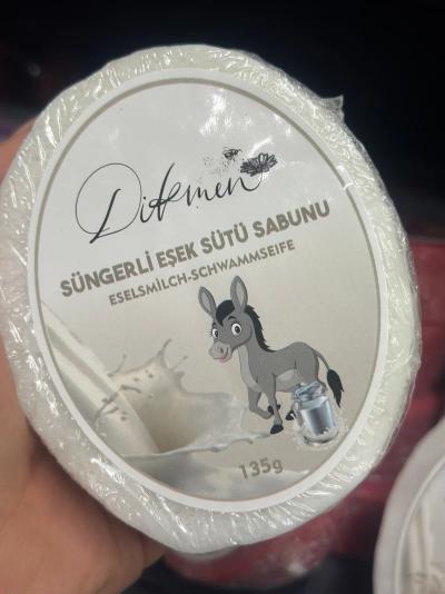Dikmen Szamártejes Szivacs szappan 135g