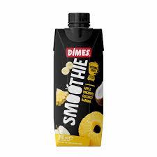 Dimes Smoothie -alma,ananász,kókusz és banán ízű smoothie 310ml