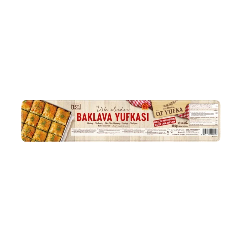 Öz Yufka Baklava - Rétestészta - 480g