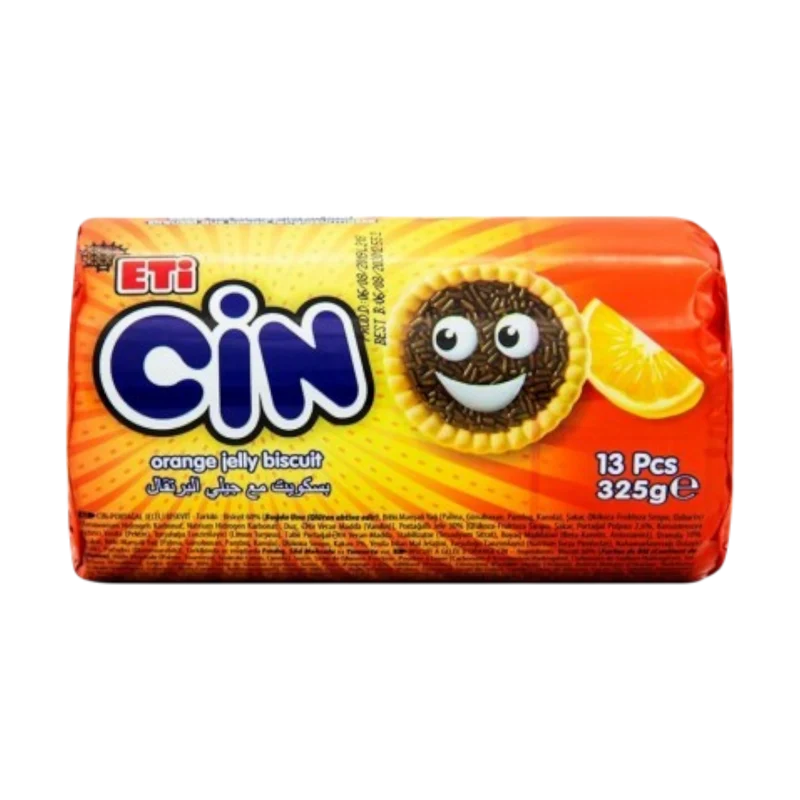 Eti Cin - Narancsos keksz - 325g
