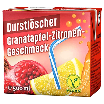 Durstlöscher Gránátalma-citrom ízű üdítő 500ml