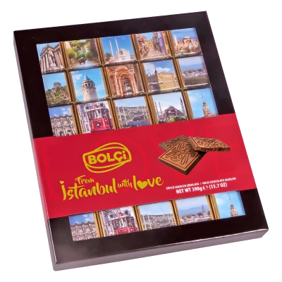 Bolci Istanbul tejcsokoládé kockák 390g