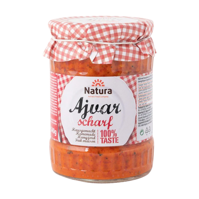 Natura csípős ajvar 540g