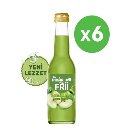Pınar Frii Zöld Alma ízű Szénsavas ital 6x250ml