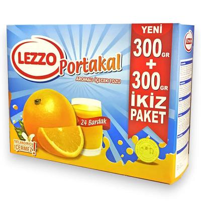 Lezzo Narancs ízű tea italpor 600g