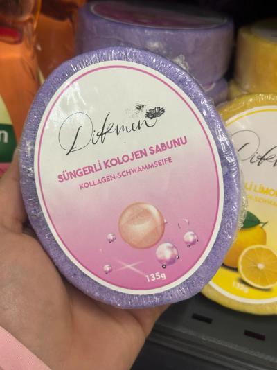 Dikmen Kollagénes Szivacs szappan 135g