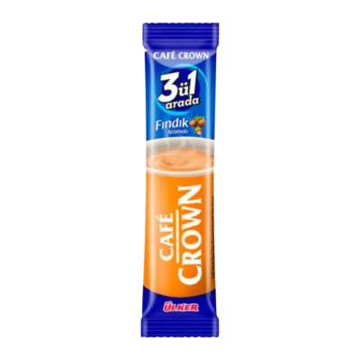 Ülker Café Crown 3in1 - Mogyorós kávé - 18g
