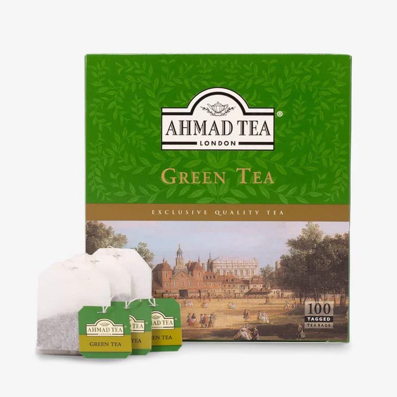 Ahmad Tea- filteres zöld tea- 100 db