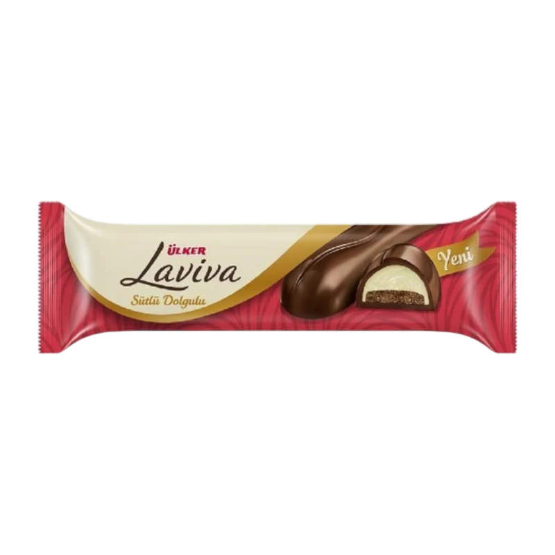 Ülker Laviva Csokoládé - kekszes - 35g