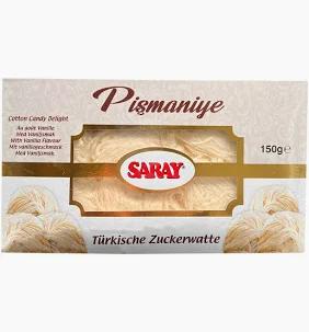 Saray Pismaniye -Török vattacukor -vaníliás 150g