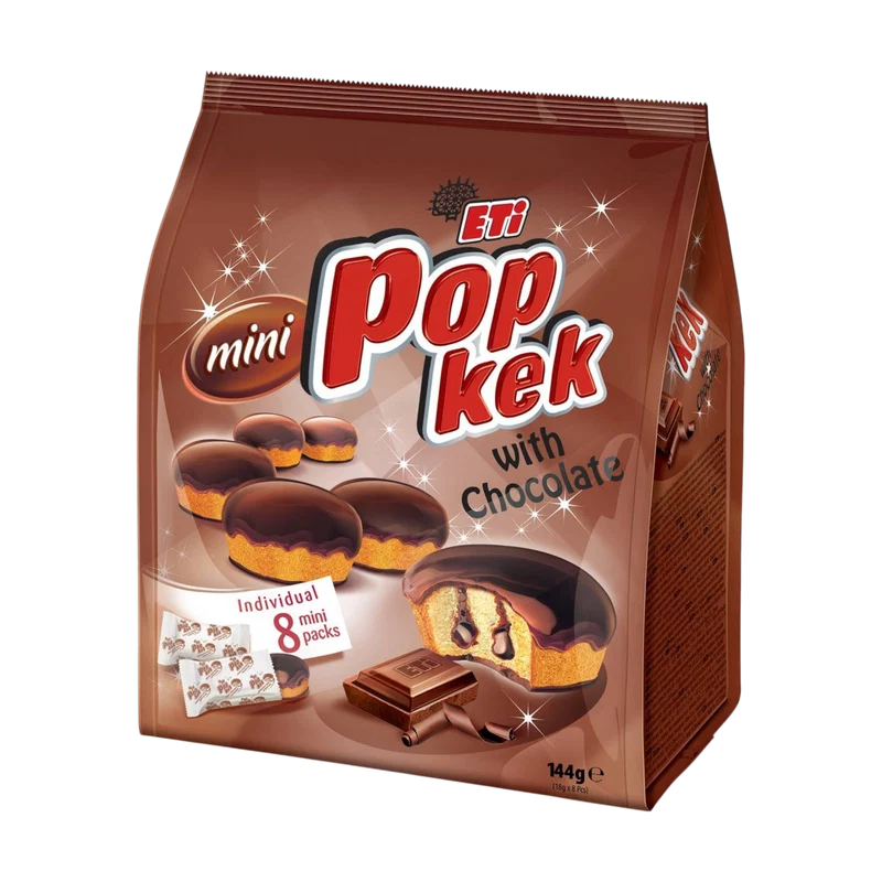 Eti - Popkek - Mini Csokis sütik - 144g