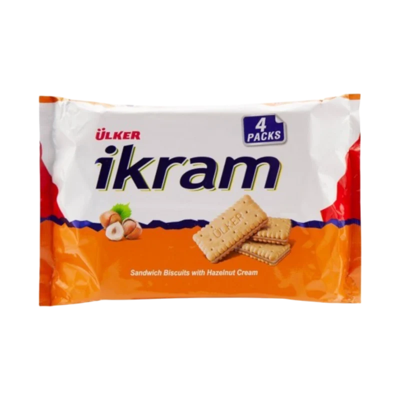 Ülker Ikram - Mogyorós Keksz  4x84g