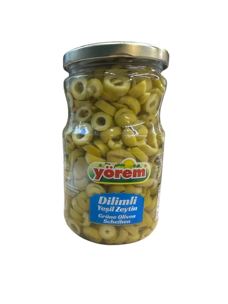 Yörem - zöld olívabogyó - szeletelt - 370g