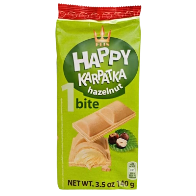 Happy karpatka mogyorókrémes ostya 140g
