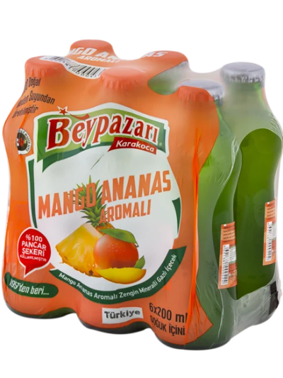 Beypazari Mangó-ananász szénsavas ital 6x200ml