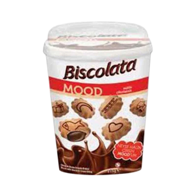 Biscolata Mood -  Csokoládéval töltött kekesz - 115g