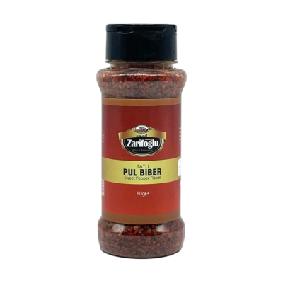 Zarifoglu Pul biber 80g - Darált édes paprika pehely