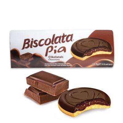 Biscolata pia- tejcsokis és étcsokis kekszsütemény 100g