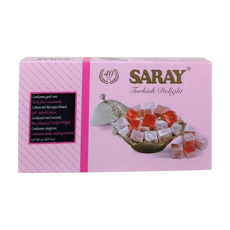 Saray Lokum - Rózsás Török Öröm - 400g