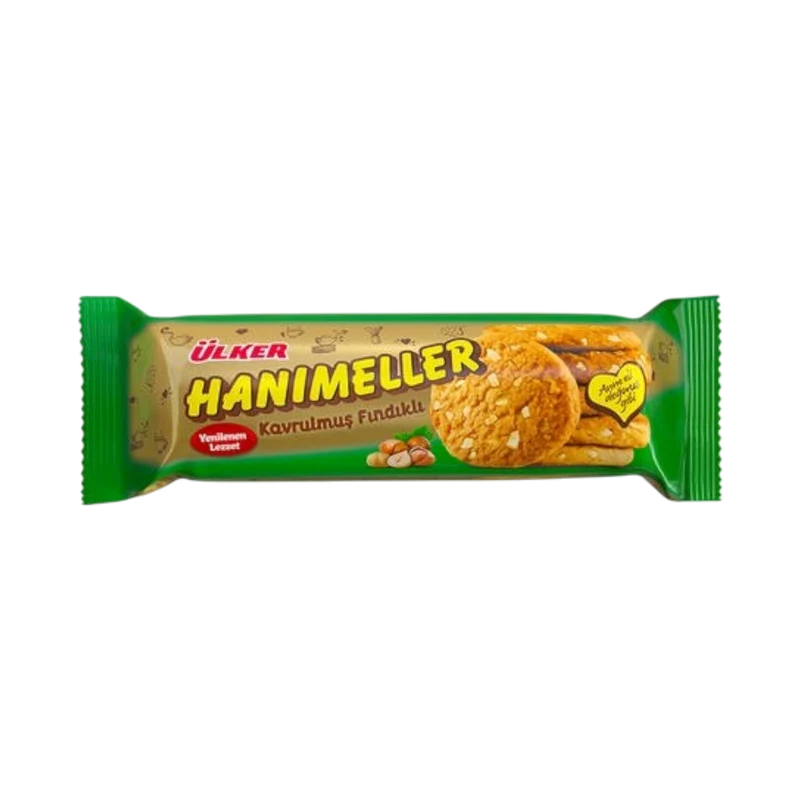 Ülker Hanimeller - Mogyorós Keksz - 82g