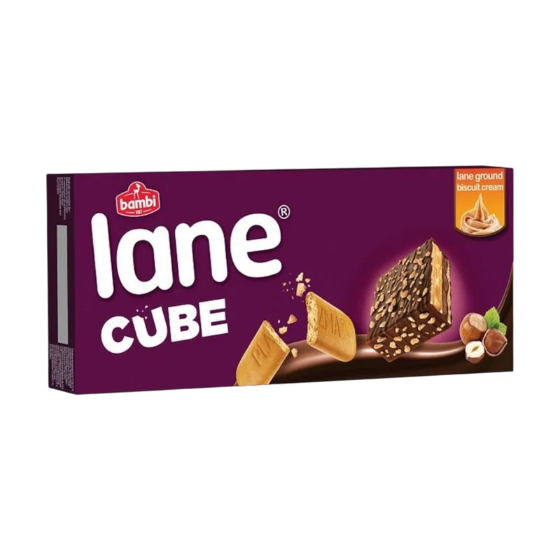 Bambi Lane Cube - Mogyorós keksz - 135g