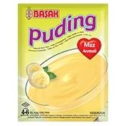 Basak banán ízű pudingpor 130g