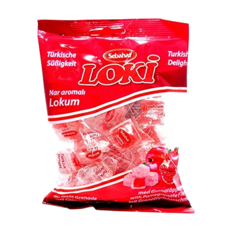Sebahat Loki Lokum - gránátalmás - 200g
