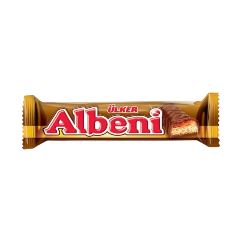 Ülker Albeni - Csokoládés,karamellás Keksz - 40g
