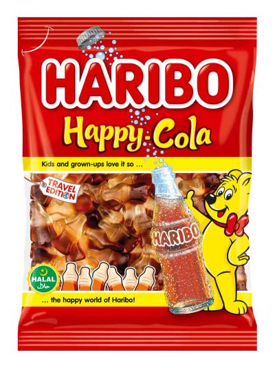 Haribo halal Happy cola gumicukor 100g