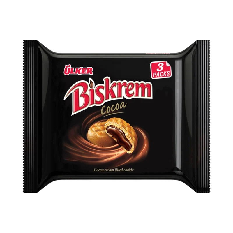 Ülker Biskrem - Kakaós keksz - 3x100g