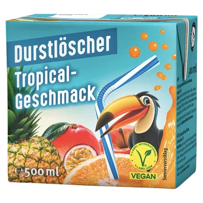 Durstlöscher Trópusi gyümölcs ízű üdítő 500ml